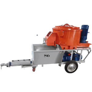 Mit CE-Konstruktion Zementmörtel-Sprüh maschine Kleine elektrische Wandputz maschine Beton-Stuck mischer mit Pumpe - Product Image 1