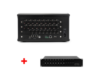 MGD32 Professional 16 canais de entrada de 8 saídas <span class=keywords><strong>Mixer</strong></span> Console de áudio com <span class=keywords><strong>built</strong></span>-in AES67 <span class=keywords><strong>Interface</strong></span> 16-in/8-out Stage Box - Product Image 1