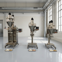 Machine de remplissage de poudre protéinée de 25 kg, remplisseuse à vis sans fin pour farine et poudre alimentaire, machine de remplissage de poudre protéinée de 50 kg