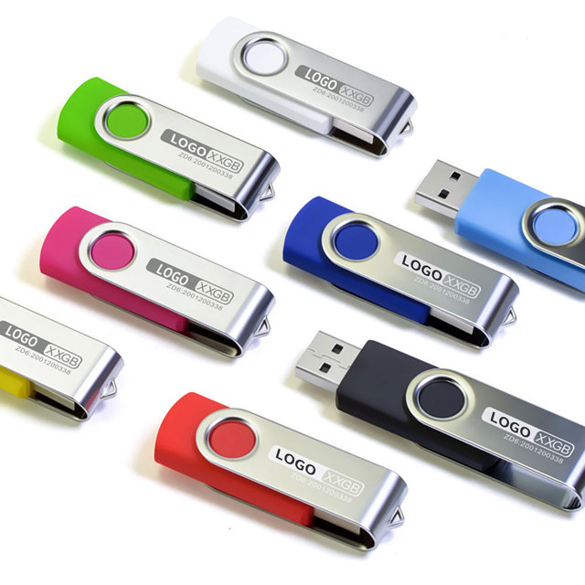 ZSUIT New Wholesale Custom Logo USB Flash Drive 128MB-128GB USB 2.0/3.0 SSD Metal Plastic Material 2-Year Private Mold