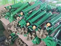 Canon d'arrosage à grande portée 23-56m, rotation à 360 degrés pour système d'irrigation agricole, avec corps en plastique et caoutchouc pour réservoir sous pression