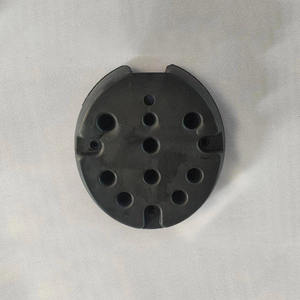 Plaque de contrepoids en plastique moulé par soufflage avec base en caoutchouc antidérapante Fleid SCP-0001 Noir pour la stabilité des équipements de fitness - Product Image 5