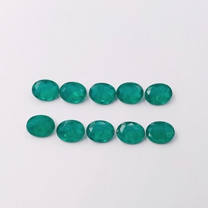 Suministros para la Fabricación de Joyas YZ, <span class=keywords><strong>Piedra</strong></span> de Fusión Ovalada, Cristales Sueltos, <span class=keywords><strong>Piedra</strong></span> Preciosa Curativa, <span class=keywords><strong>Verde</strong></span> <span class=keywords><strong>Oscuro</strong></span>, <span class=keywords><strong>Verde</strong></span> Paraiba, <span class=keywords><strong>Piedra</strong></span> de Fusión Sintética - Product Image 3