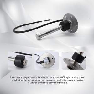 יחידת שליחת דלק נירוסטה 240-33 אוהם 5 \ "(130 מ" מ) מיכל דלק ימי לשטיפת דלק לרכב - Product Image 6