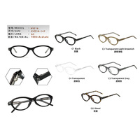 Vente en gros de montures de lunettes optiques pour femmes, styles uniques TR 90