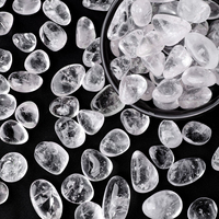 Vente en gros de pierres de quartz clair naturelles de haute qualité, 1,5-3 cm, pour la guérison, le Reiki, la décoration de la maison, la fabrication de bijoux DIY, cadeau