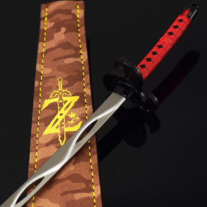 Modèle d'<span class=keywords><strong>arme</strong></span> en métal de 26 cm, édition avec étui, style japonais, inspiré du jeu The Legend of <span class=keywords><strong>Zelda</strong></span>, accessoire de jeu d'anime - Product Image 4