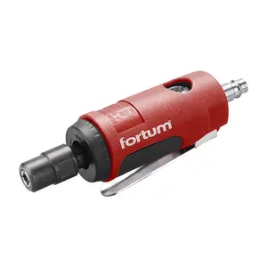 FORTUM Gerinda Udara Mini 4795035 FORTUM 3Mm 6Mm, Gerinda Udara Mini Pneumatik Profesional dengan Collet Yang Dapat Diganti dan Diganti