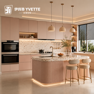 Gabinete de Cocina Moderno de Acero Inoxidable, Personalizado, Plegable, Fácil Instalación, Resistente a la Humedad, <span class=keywords><strong>para</strong></span> Hoteles, Apartamentos y Remodelaciones - Product Image 2