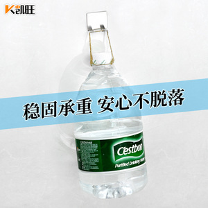 Stainless Steel <b>Hooks</b> Rectangle Wall Mounted Punch Free Polished For <b>Kitchen</b> And Living Room Storage - Product Image 3