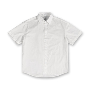 <span class=keywords><strong>Camisa</strong></span> Casual Formal para Hombre <span class=keywords><strong>de</strong></span> Primera Calidad, 100% Algodón, Secado Rápido, <span class=keywords><strong>Blanca</strong></span>, Holgada, con Mangas Cortas con <span class=keywords><strong>Botones</strong></span> - Product Image 4