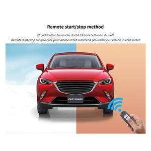 EASYGUARD <b>Plug</b> Play <b>Remote</b> Starter Fit for Selected Mazda 3 Axela 16-19 MAZDA 6 With OEM Push Button &Gas Engine - Product Image 6