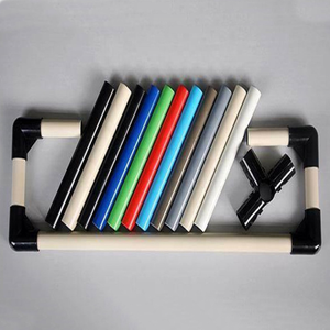 Connecteur de tuyau maigre en acier industriel de 28mm | Conception modulaire pour les étagères d'<span class=keywords><strong>atelier</strong></span> et les établis | Joint en alliage d'aluminium durable - Product Image 5