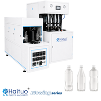 Machine de soufflage semi-automatique pour bouteilles PS, 80 pièces/h, pour la production de bouteilles en plastique personnalisées