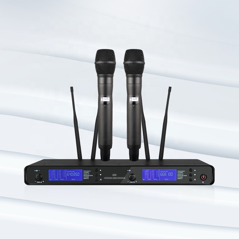 Dual Channel Long Distance Wireless Microphone