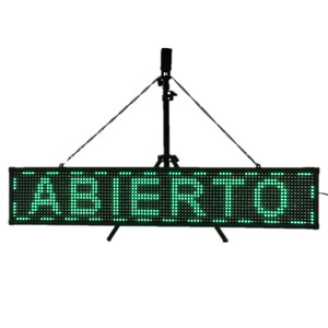 Letrero LED Programable por WiFi con Mensajes Desplazables, Letreros Publicitarios para Negocios - Product Image 2