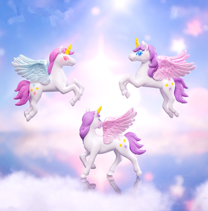 2025 Neues Design Cartoon Figuren Harz Handwerk 3D <span class=keywords><strong>Einhorn</strong></span> Harz Ornamente für Kuchen Auto Dekorationen DIY Wohn accessoires - Product Image 4