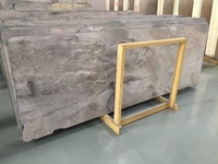 Dalles de marbre gris BOTON STONE, coupées sur mesure, pour murs, escaliers et colonnes, style chinois