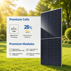 Panel <span class=keywords><strong>Solar</strong></span> Bifacial Tipo N E-NICE <span class=keywords><strong>JA</strong></span> <span class=keywords><strong>Solar</strong></span> de 725W, 182mm, 26% de Alta Eficiencia, TUV IEC, Doble Vidrio para Plantas de Energía - Product Image 3