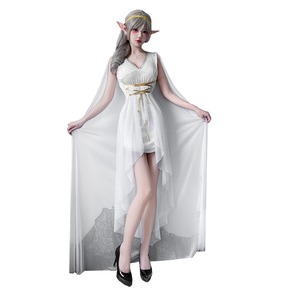 <span class=keywords><strong>Disfraz</strong></span> <span class=keywords><strong>de</strong></span> Diosa Griega Medieval, <span class=keywords><strong>Disfraz</strong></span> <span class=keywords><strong>de</strong></span> Elfo para Halloween, <span class=keywords><strong>Disfraz</strong></span> <span class=keywords><strong>de</strong></span> Reina Egipcia Atenea para Actuaciones - Product Image 5