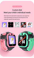 Montre connectée pour enfants Y29 avec carte SIM 4G, appels vidéo, modes SOS, GPS et WIFI, étanche IP67, fonction boussole, montre connectée pour enfants