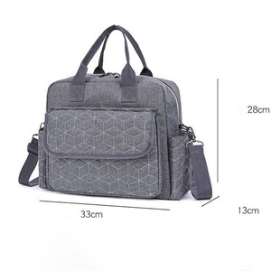 Freizeit Multifunktions Oxford wasserdichte Mama Tasche große Kapazität Wickelt asche OEM Custom ized Organizer Logo Style - Product Image 6