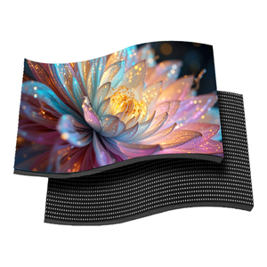Vente en gros DIY forme spéciale ruban d'affichage LED anneau d'écran LED écran LED grand centre commercial courbe flexible écran LED panneau - Product Image 2