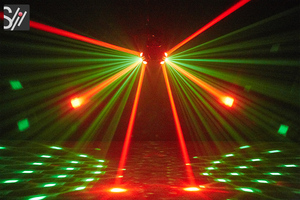 Lámpara de Cabeza Láser para <span class=keywords><strong>Discoteca</strong></span> KTV, Luz de Haz con Efecto de Explosión de Luz, Control de Sonido, Equipo de Iluminación de Escenario Colorido - Product Image 6