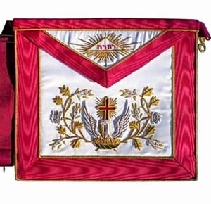 Tablier vintage brodé, ensemble de robe complète en arc royal factice,, vente en gros - Product Image 1