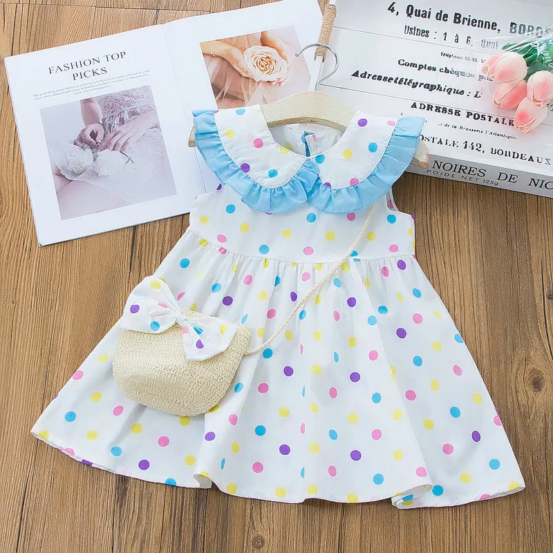 Kinderkleding Meisjes Jurken 100% Katoen Kind Jurk Taobao Kinderen Jurken Voor Zomerkleding