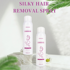 VANGIN 98ml 150ml crema depilatoria a base de hierbas espuma olor Natural depilación <span class=keywords><strong>Spray</strong></span> para cara cuerpo piel química lechosa para hombres y mujeres - Product Image 5