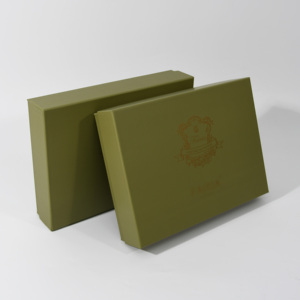 Factory Stock Heaven And Earth Cover Jewelry Rigid Gift <b>Box</b> <b>Matching</b> Paper Handbag Velvet Lined Ring Necklace Bracelet Packaging - Product Image 2