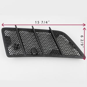 Mercedes-Benz ฝากระโปรงระบายอากาศ15 7/4X6 2/9นิ้ว ABS ด้านซ้ายขวา W164มล. GL - Product Image 1
