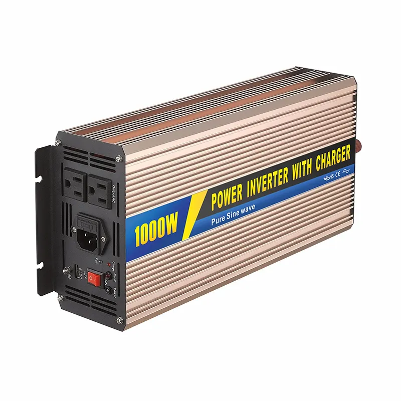 Inversor de onda sinusoidal pura, 1000w, con cargador/UPS