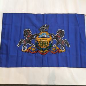 Bandera del Estado de Pensilvania Bordada en Oxford 210D de Primera Calidad, Bandera Estadounidense Duradera, Pedido al por Mayor - Product Image 3