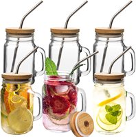 Vente en gros de mini bocaux en verre hermétiques à pince pour la conservation des aliments, des biscuits, du café, de 100 ml, 200 ml, 500 ml, 750 ml