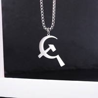Collier en acier titane pour homme, collier en acier inoxydable avec carte de poker, cœur, bijoux tendance, chaîne à maillons décontractée hip-hop