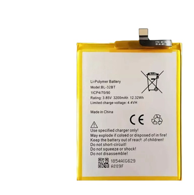 Compatible For Tecno CX Air BL-32BT 6000mAh 3.7V Rechargeable Built-in Lithium Mobile Phone Battery Wholesale