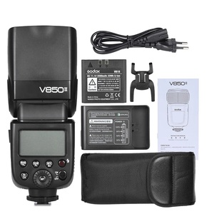 Flash <span class=keywords><strong>V850II</strong></span> en Oferta para Cámaras Canon, <span class=keywords><strong>Nikon</strong></span>, Sony, Pentax y Olympus, Flash Inalámbrico Go.dox <span class=keywords><strong>V850II</strong></span> 2.4G GN60 con Sistema X, Batería de Iones de Litio, Speedlite - Product Image 1