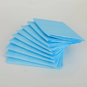 Vente en gros usine de tapis absorbants jetables rectangulaires en fibres pour animaux de compagnie (chats et chiens), à usage unique, design uni - Product Image 1