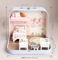 Boîte de rangement en carton pour jeux d'enfants – Emballage en carton – Étuis