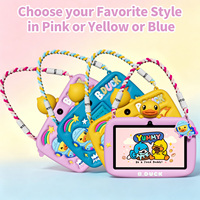 Tablet Anak K7 PLUS B.DUCK 7 Inch Android 16 3GB+5GB RAM 32GB ROM Dual Game Controller Warna Kuning