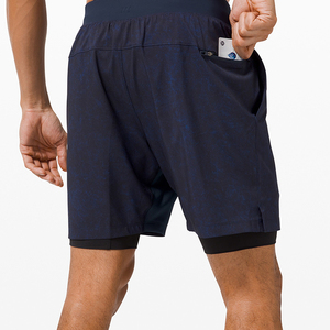 Personnalisé Vêtements De Sport Respirant Léger Hommes Formation Gym Shorts Deux Couche Poche De <span class=keywords><strong>Compression</strong></span> Court - Product Image 3