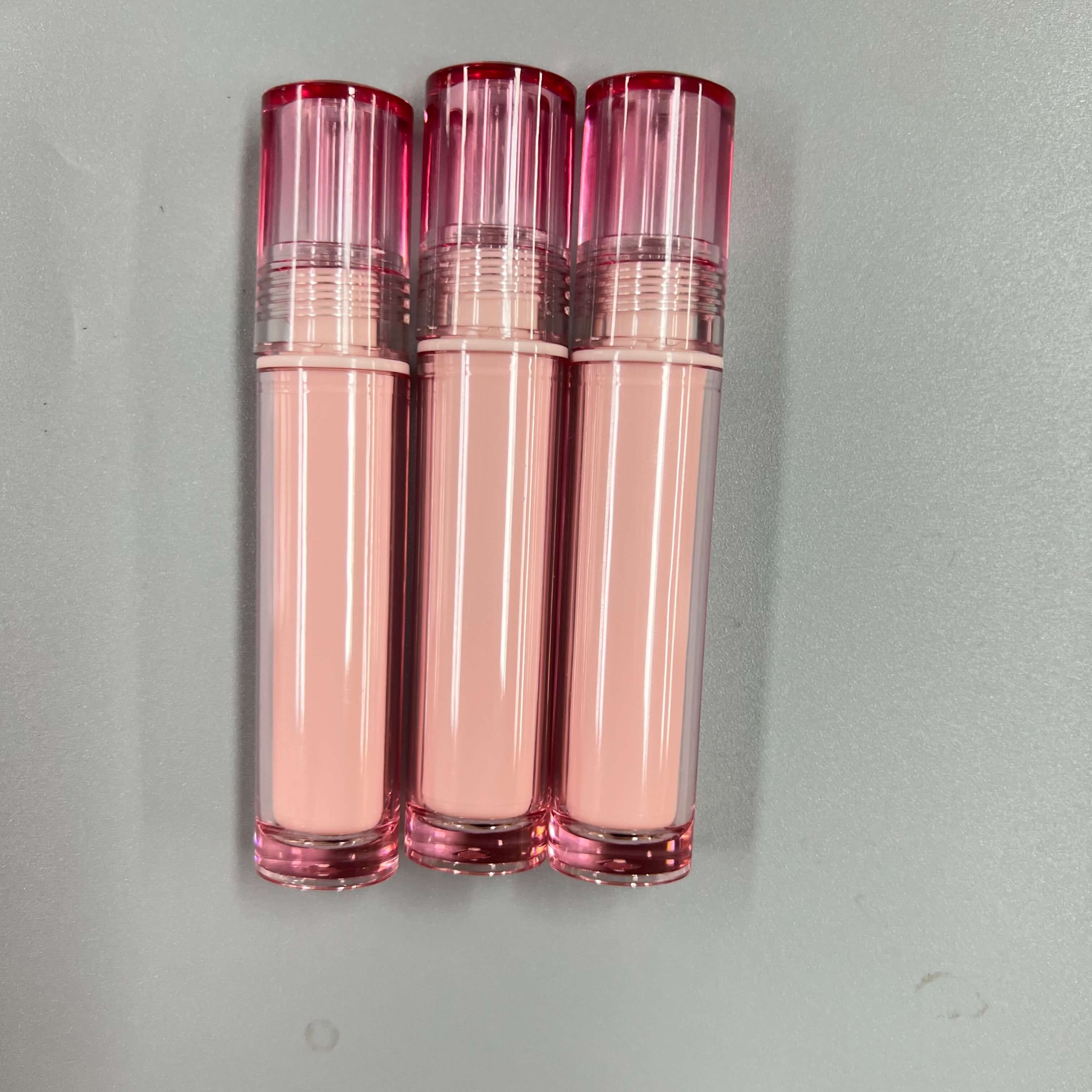 hot pink lip gloss tubes