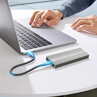 KDATA M2 PSSD Type-C 1000 Mo/s Haute Vitesse USB3.2 Gen2 10 Gb/s Disque Dur Externe en Alliage d'Aluminium 512 Go 1 To 2 To SSD Portable