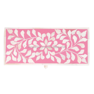 Caja Rectangular hecha a mano con incrustaciones de hueso de alta calidad Caja de diamantes con incrustaciones de hueso al mejor precio - Product Image 2