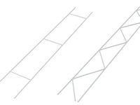 Grillage de maçonnerie en acier galvanisé pour la renforcement des briques - Durable et anti-corrosion pour usage en appartement