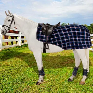 Commercio all'ingrosso di Tappeti Cavallo Cavallo Esercizio di Alta Qualità Equine Dotare Impermeabile Traspirante Doppio Legato Panno Morbido Tappeto per i Cavalli