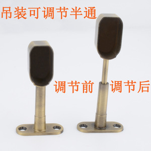 Yitongzuo Barra de Ropa de Aleación de Zinc para Armario, Soporte de Esquina, Montaje en Techo, Riel de Ropa de Pasaje Completo, Asiento A-36, Fundición a Presión - Product Image 4
