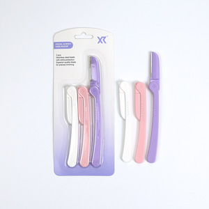 Tondeuse à sourcils pliable en acier inoxydable Xirui, adaptée aux débutants et aux utilisateurs expérimentés, tondeuse à sourcils de sécurité à micro-intervalle - Product Image 3